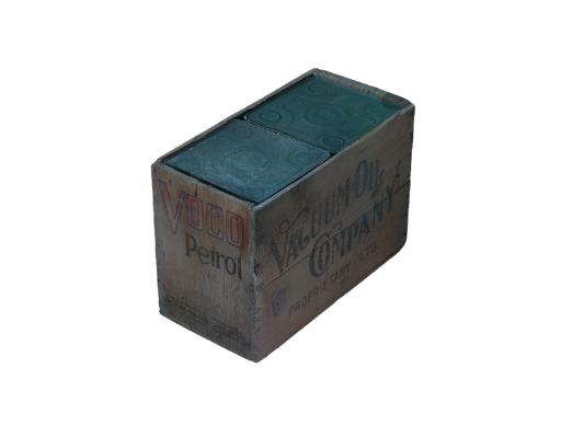 Flimsy Box opened with lid