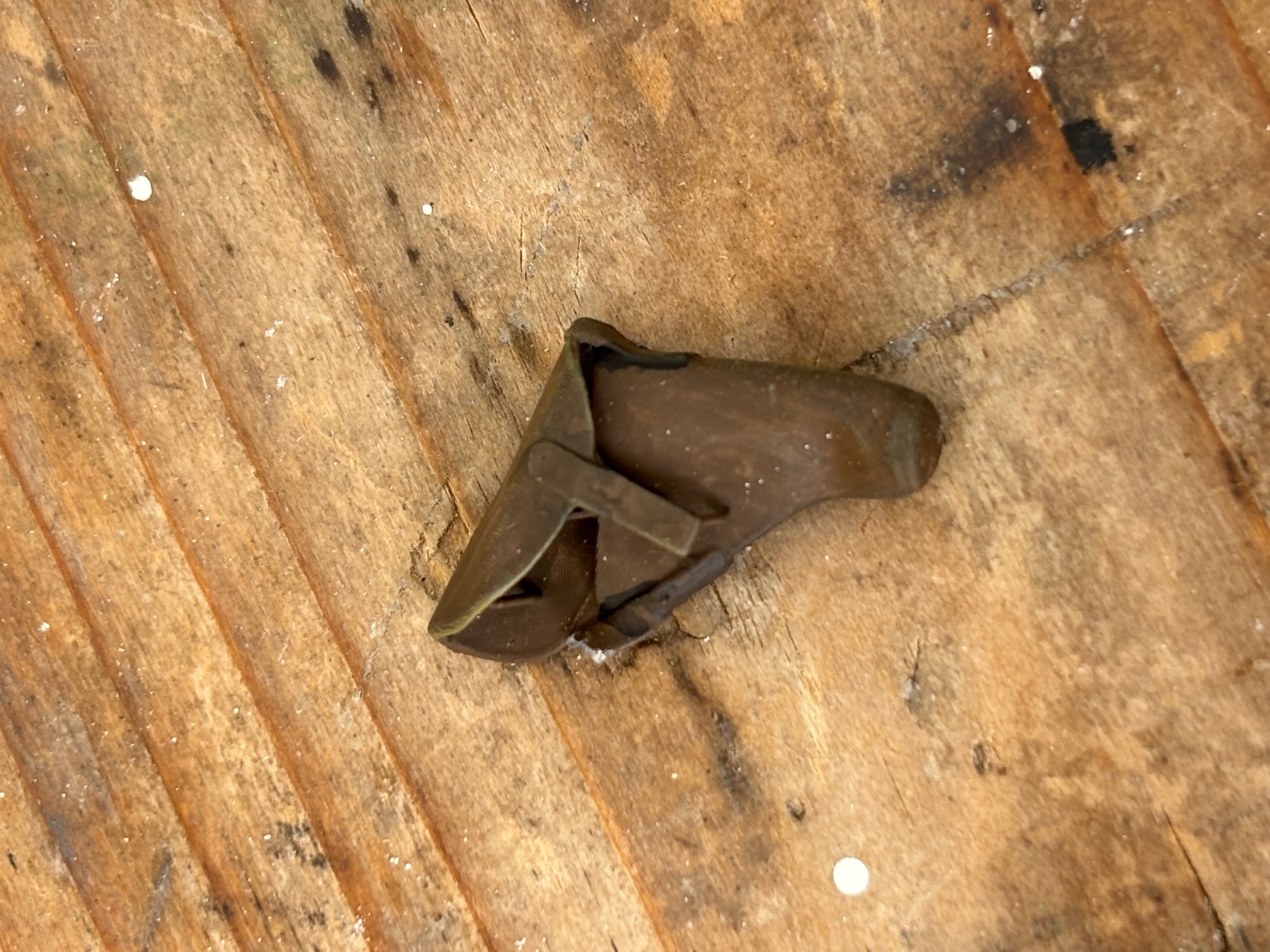 Signal pistol Leather Holster, Empty