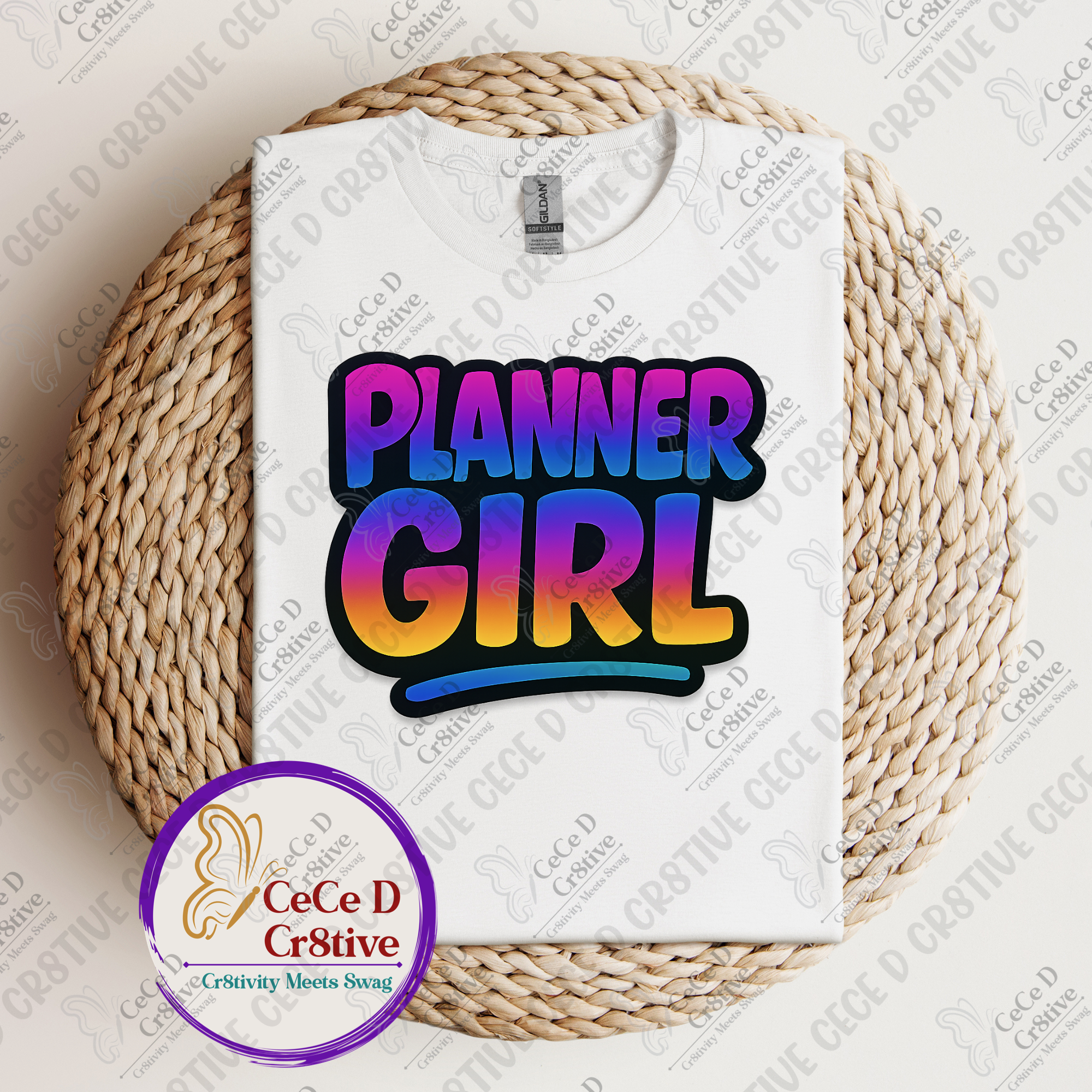 Planner Girl PNG
