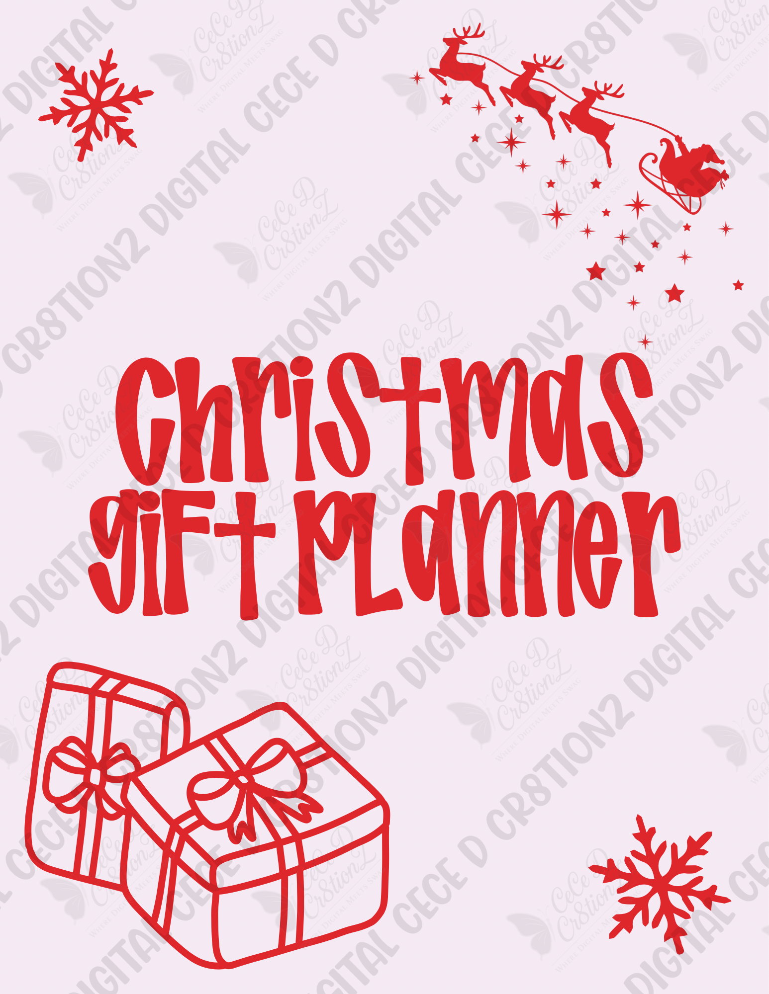Christmas Savings Planner