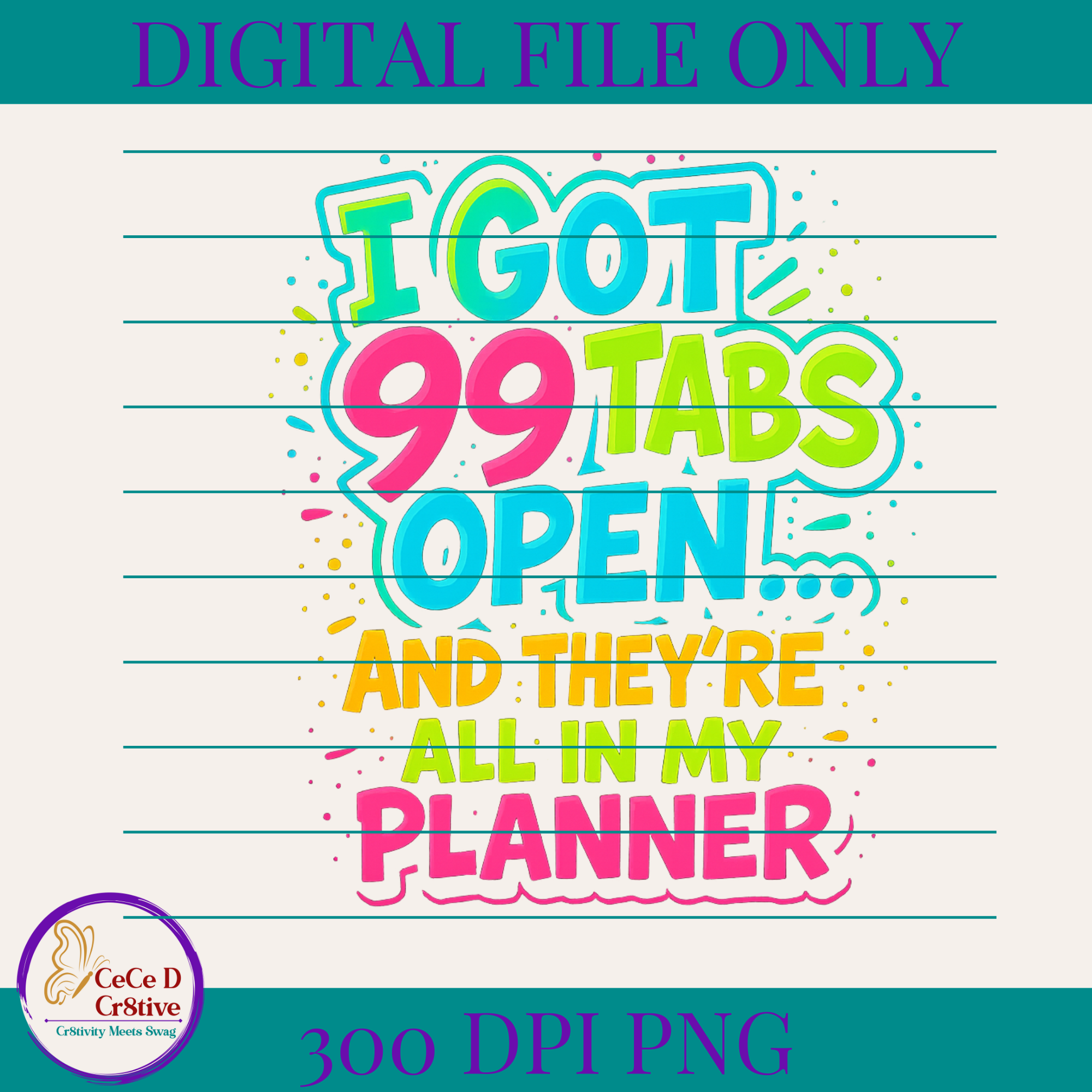 99 Tabs PNG