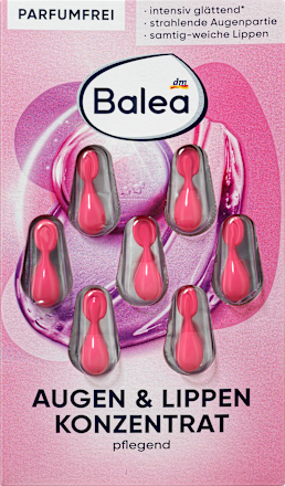 كبسولات العين والشفاه