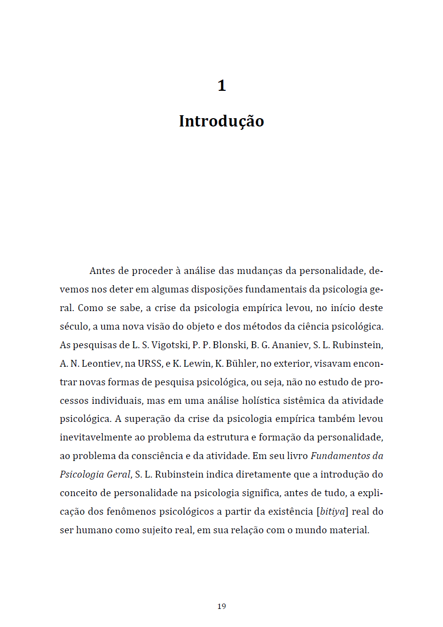 B. V. Zeigarnik - Perturbações da Personalidade