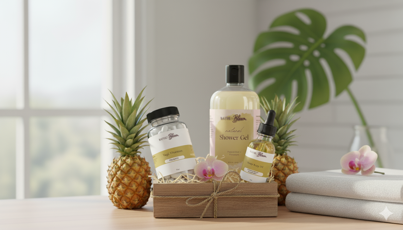 Pineapple Bliss Spa Gift Set