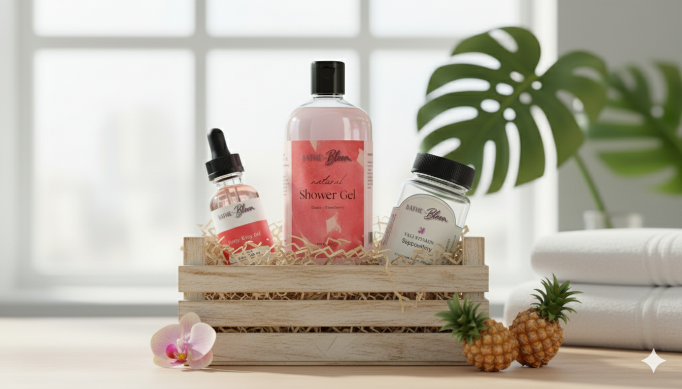 Natural Shower Gel Gift Set