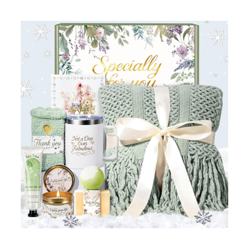 Spa Care Package, Self Care Gift Baskets for Women