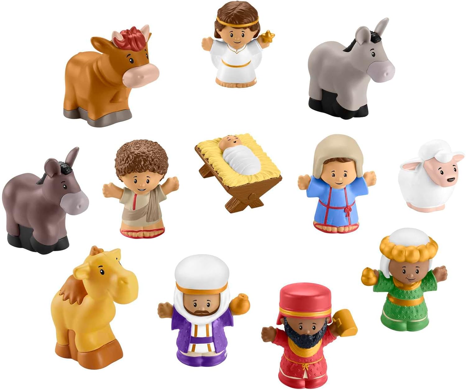 ⭐ Fisher-Price Little People Nativity Set – Toddler Christmas Playset with Music, Lights & 18 Pieces