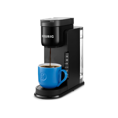 Keurig K-Express Single Serve K-Cup Pod Coffee Maker, 3 Brew Sizes, Strong Button Feature, 42oz Removable Reservoir, Black