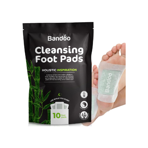 Bandoo Original Deep Cleansing Foot Pads, Premium Natural Bamboo