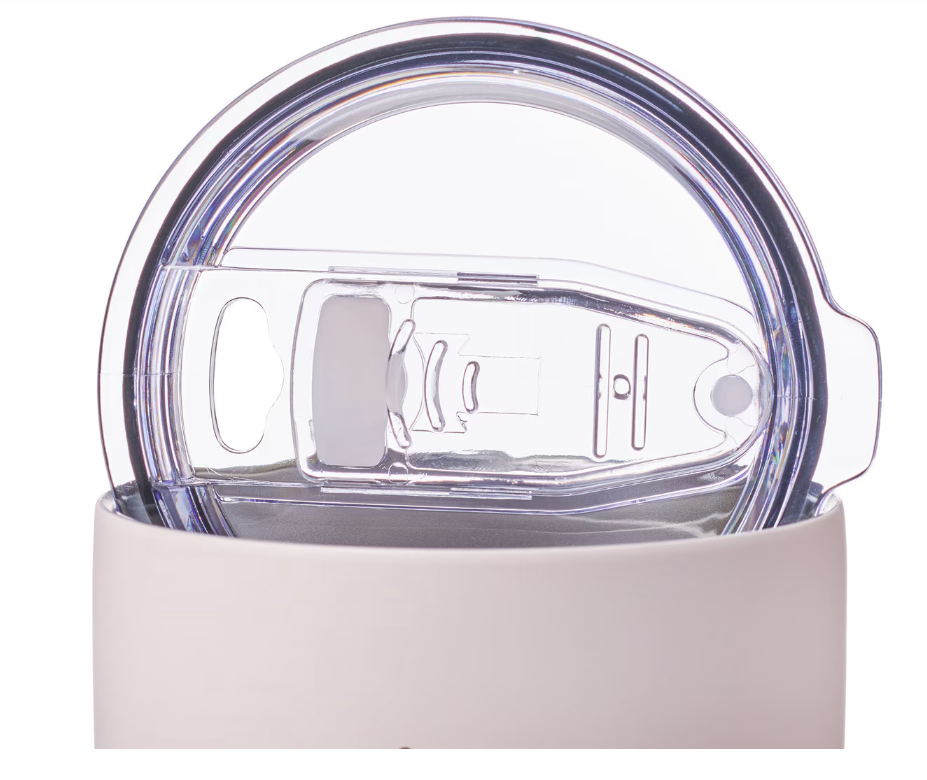 Strength and Dignity Pink Floral Stainless Steel Travel Tumbler