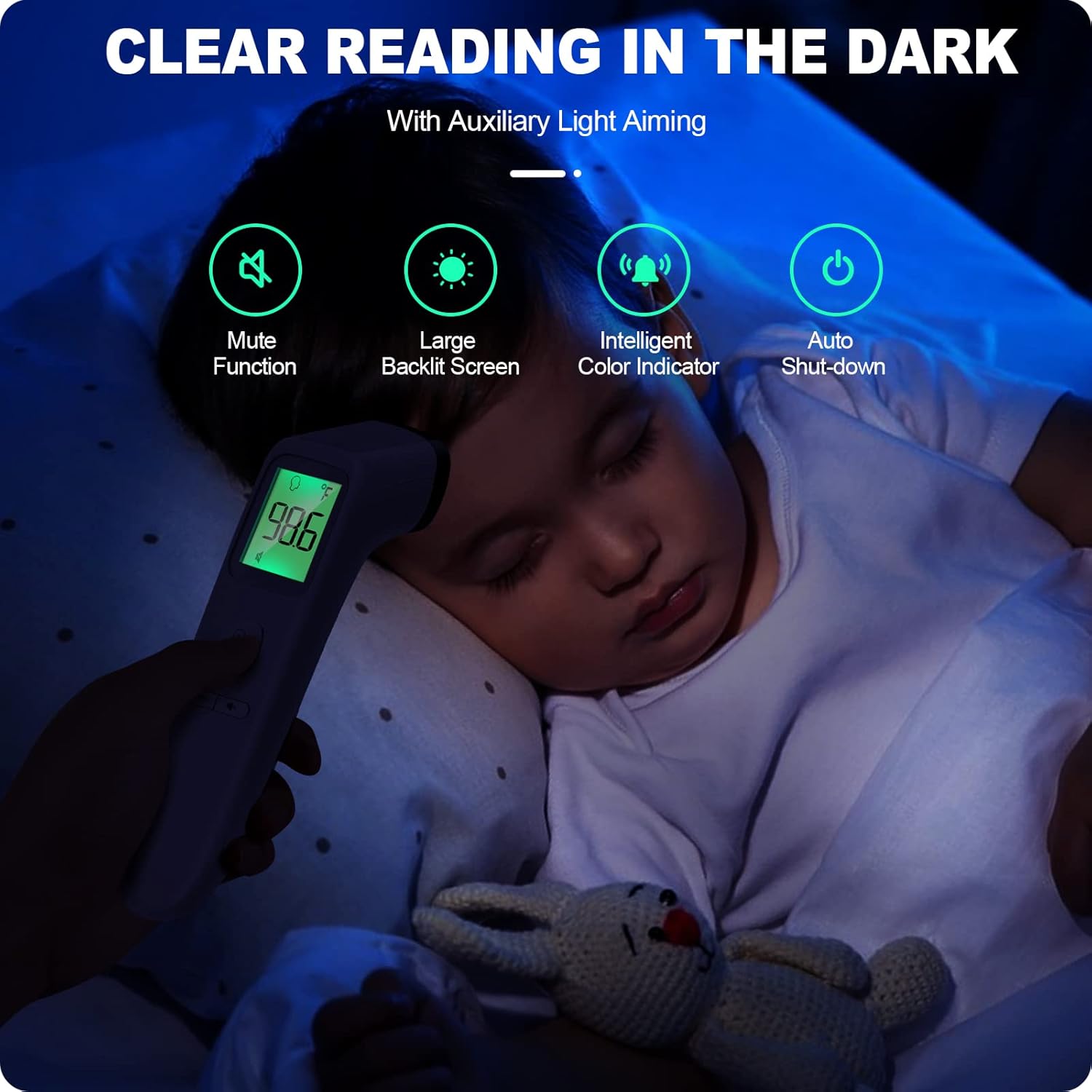 No-Touch Thermometer for Adults and Kids