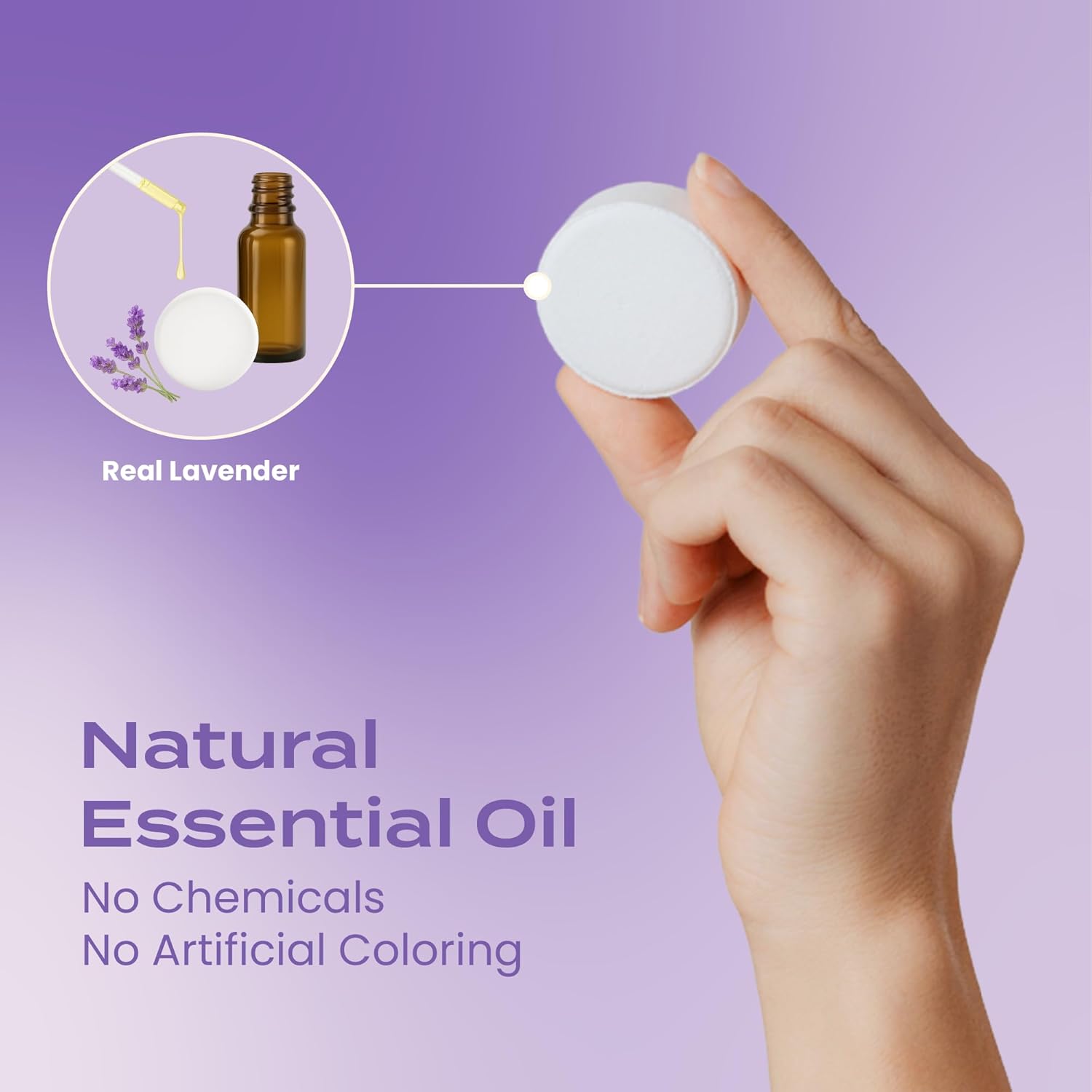 Body Restore Shower Steamers Aromatherapy 15 Pack, Lavender