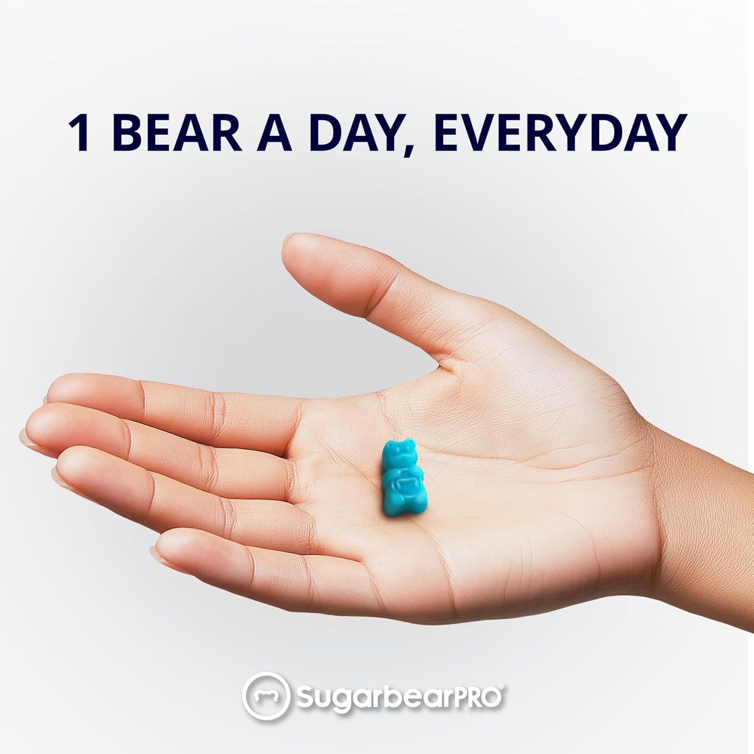 Sugarbear Hair Vitamin Gummy 2 Month Supply Extra Strength Biotin