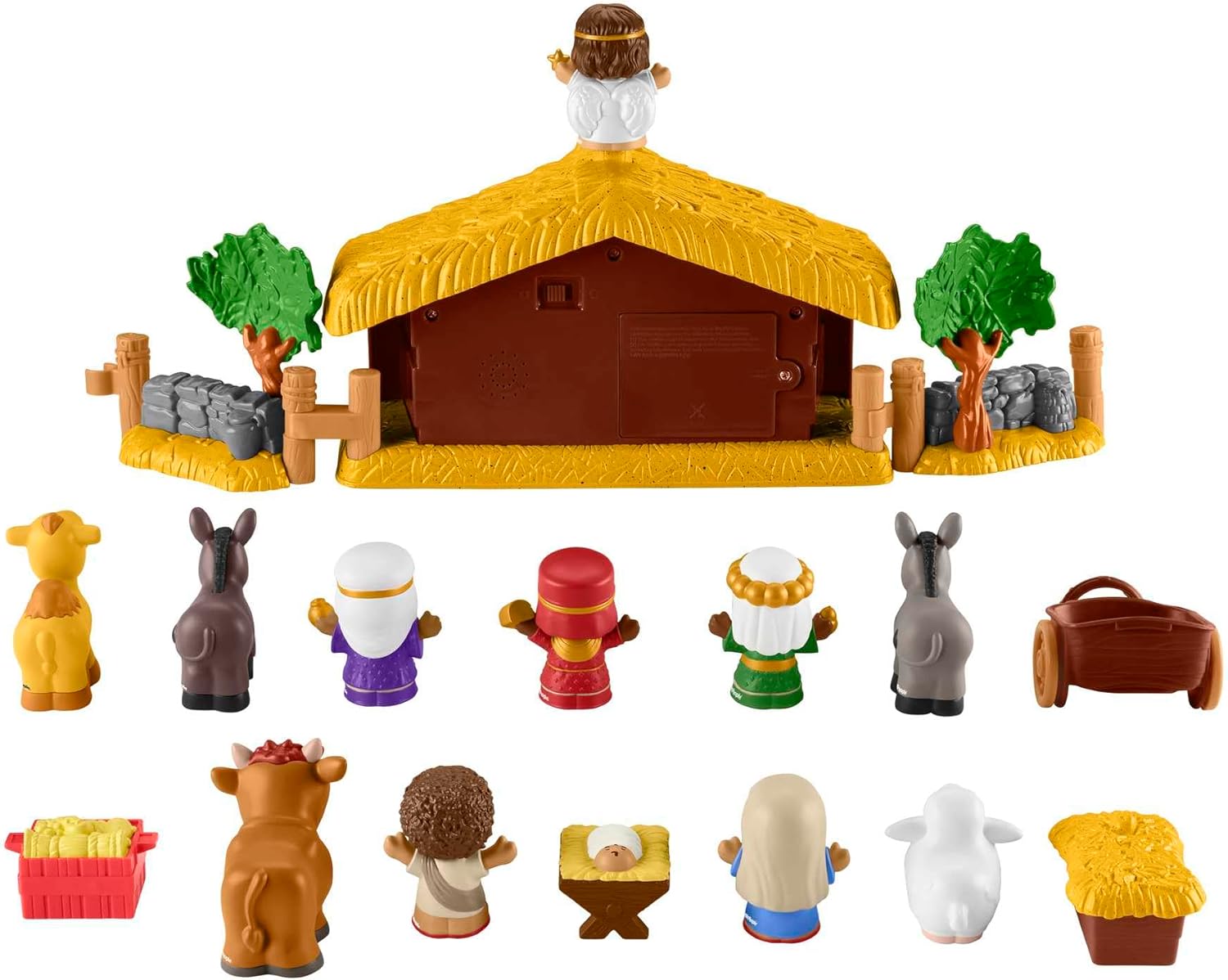 ⭐ Fisher-Price Little People Nativity Set – Toddler Christmas Playset with Music, Lights & 18 Pieces