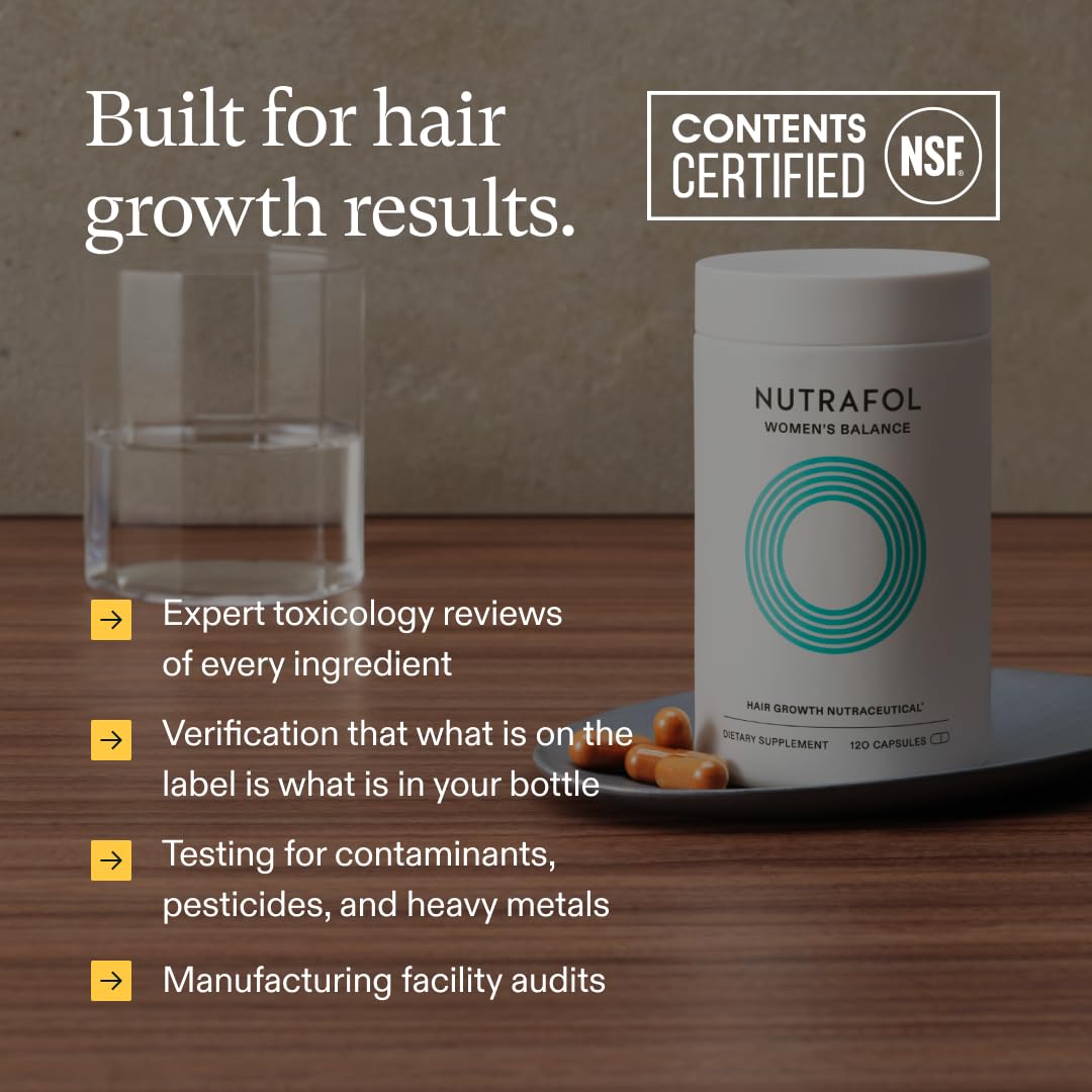Nutrafol Women's Balance Hair Growth Supplements