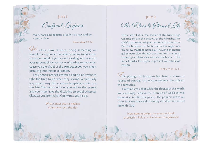 The Lord is My Shepherd Softcover Devotional