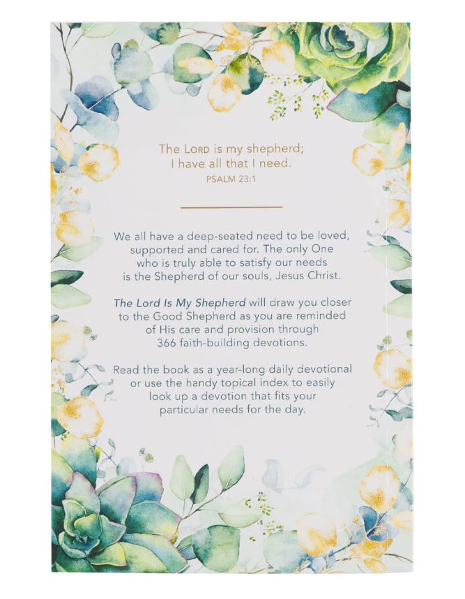 The Lord is My Shepherd Softcover Devotional
