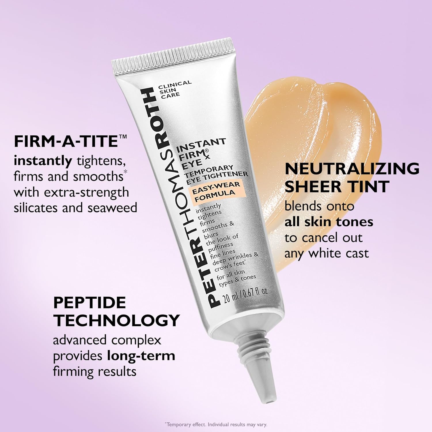 Peter Thomas Roth | Instant FIRMx® Eye Temporary Eye Tightener Easy-Wear Formula