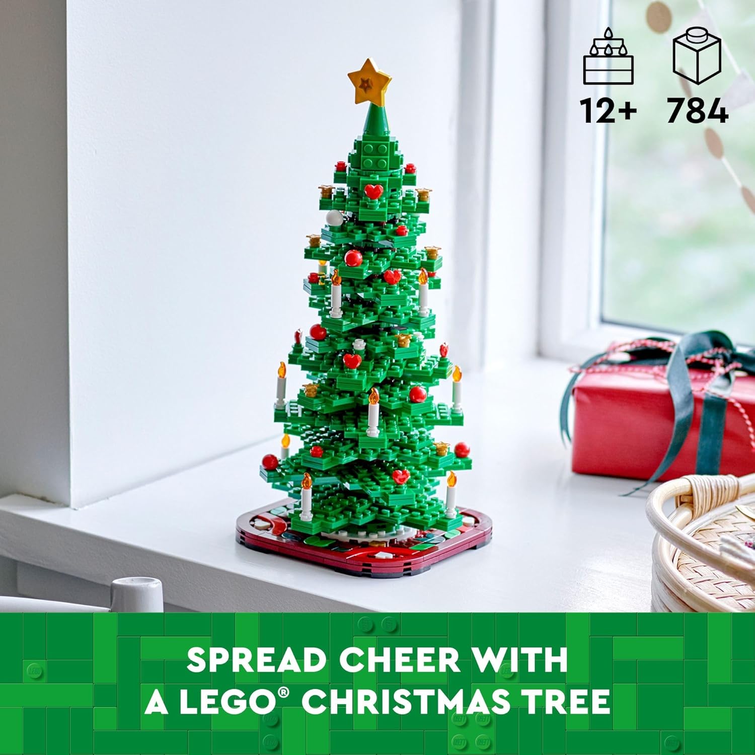 🎄 LEGO Christmas Tree – Festive Holiday Build for Kids Ages 12+
