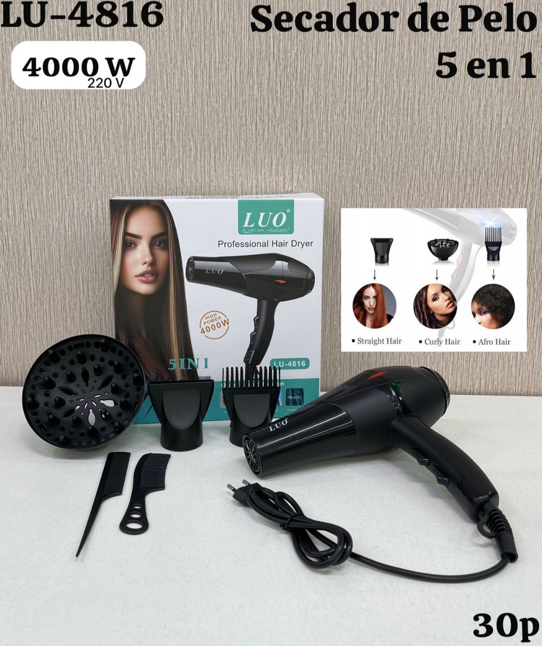 Secador 5 en 1 (4816)