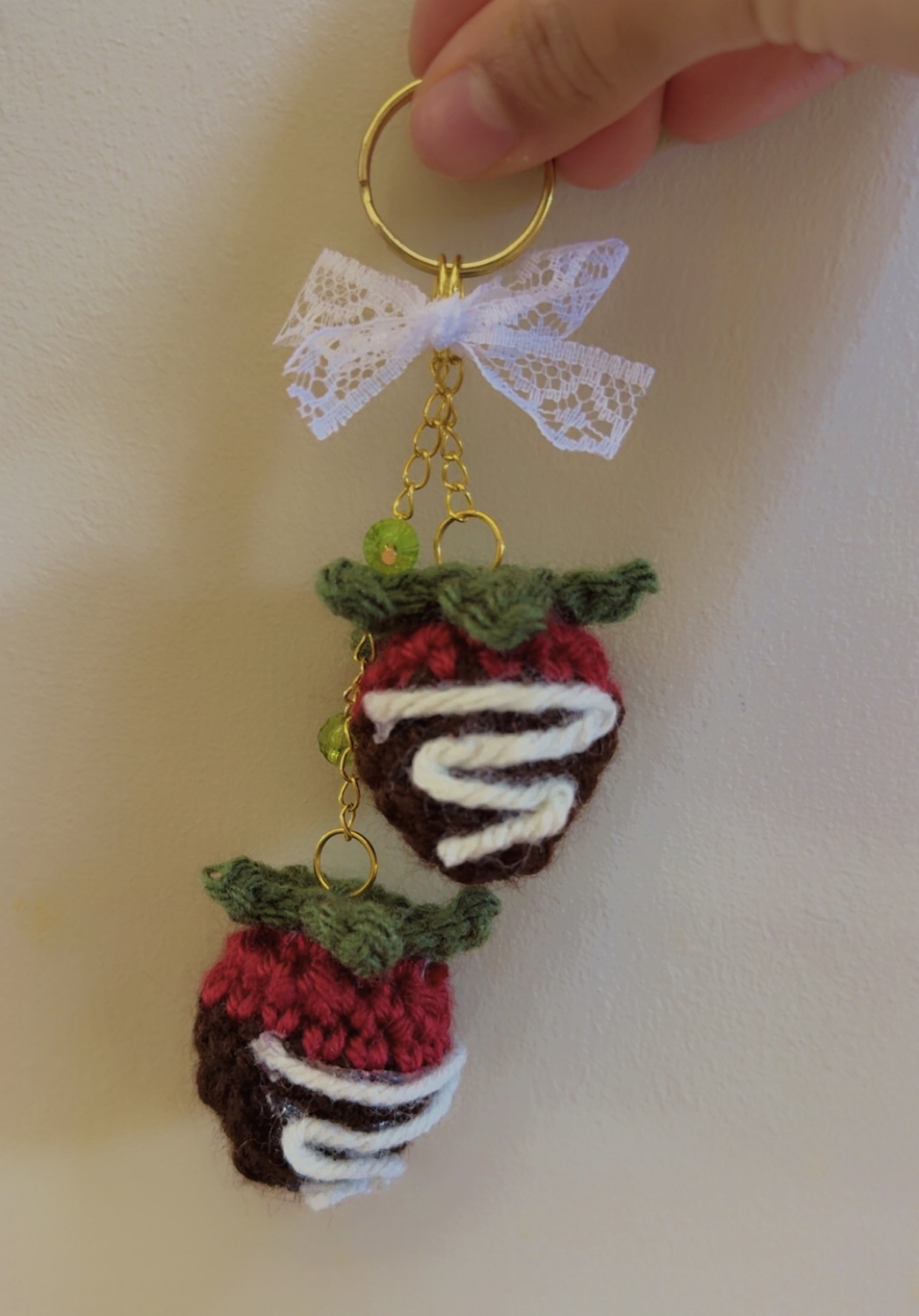 Strawberry Keychain
