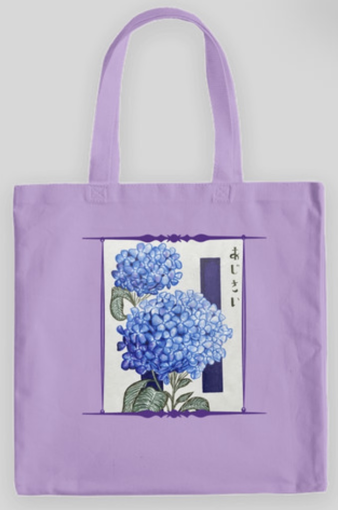 “Ajisai” Tote Bag