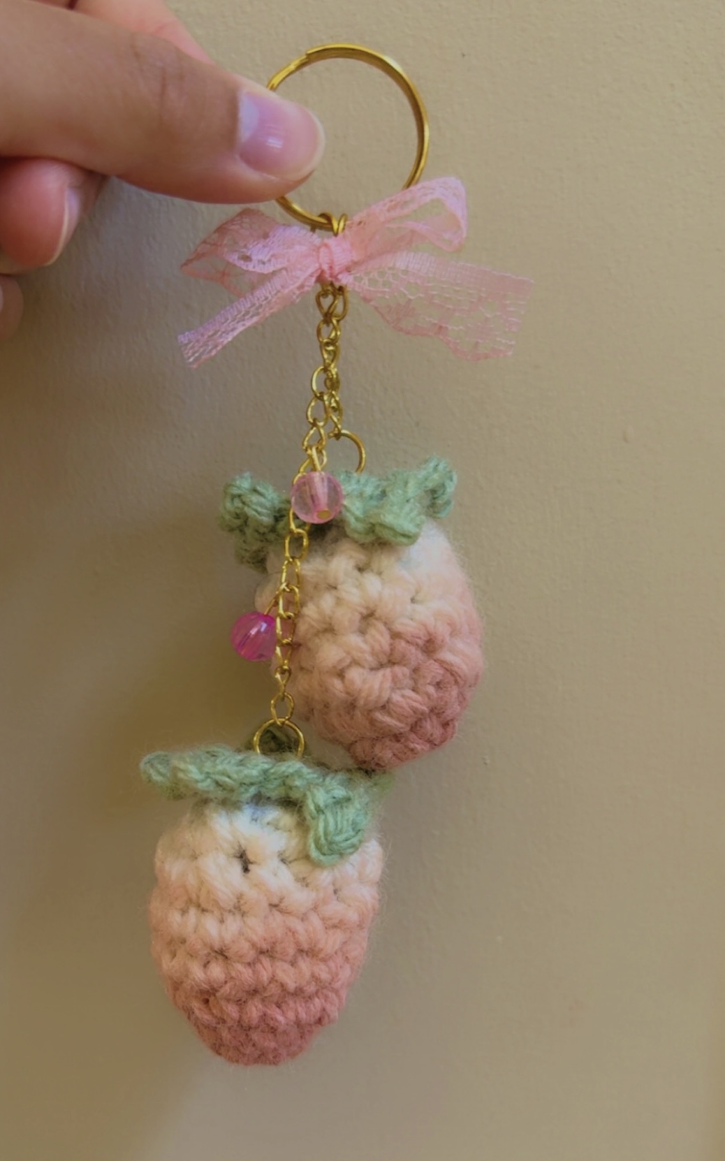 Strawberry Keychain