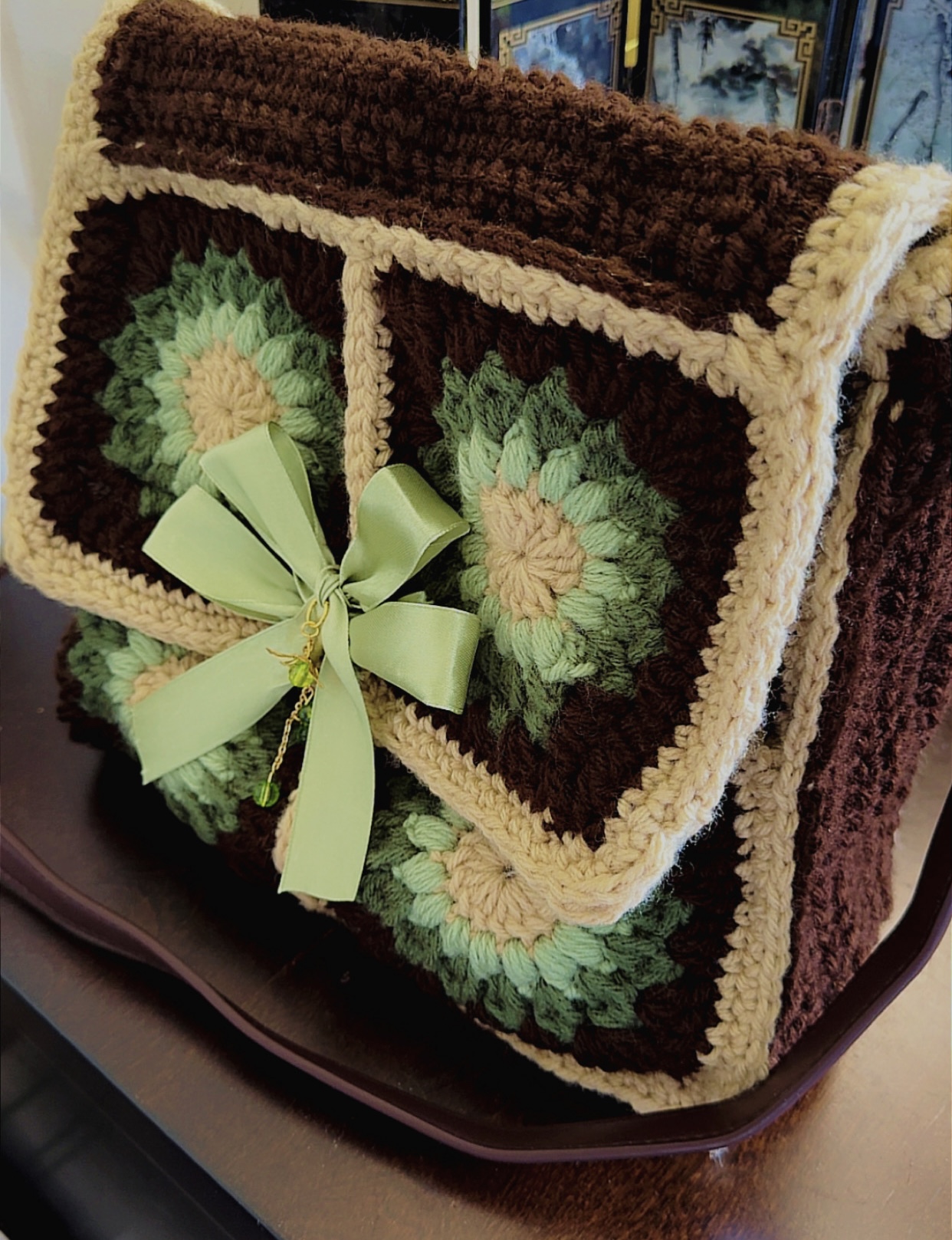 Starburst Crochet Bag