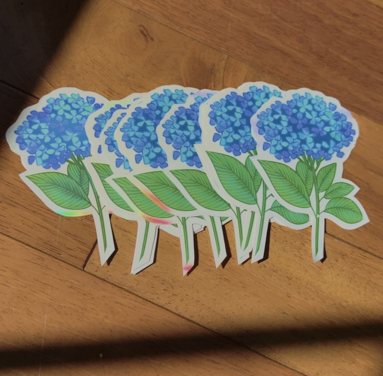 Hydrangea Sticker