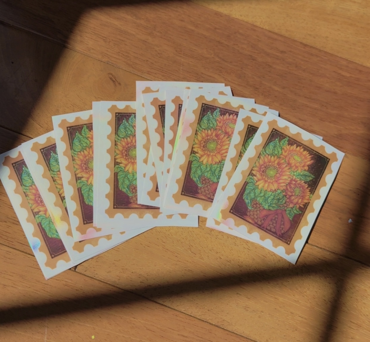 “Flowers of the Sun” Stickers