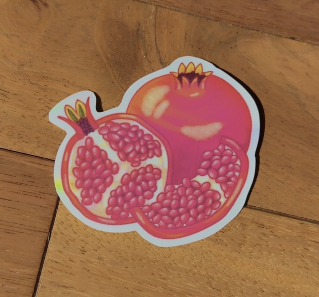 Pomegranate Sticker