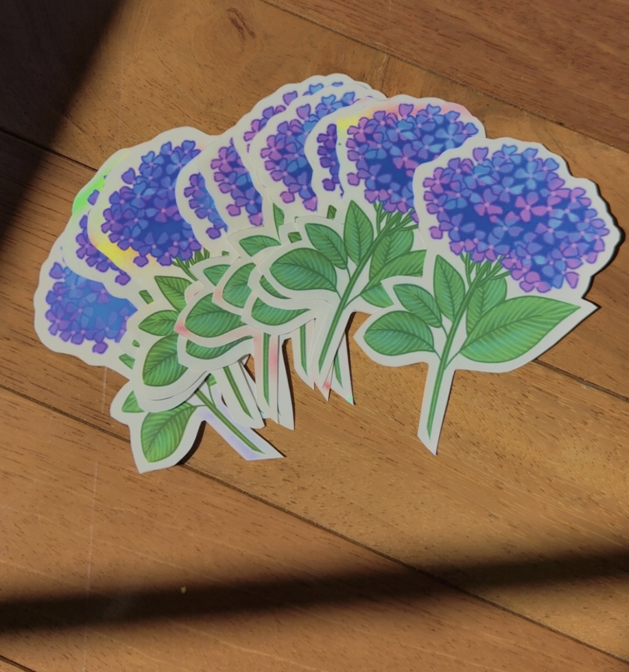 Hydrangea Sticker