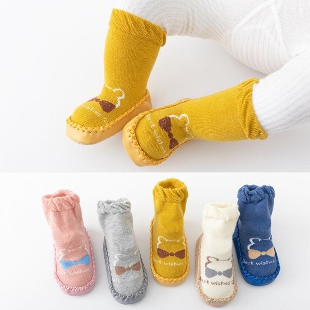 ZAPAMEDIAS DE BEBÉS ANTIDESLIZANTES CORTOS Y LARGOS