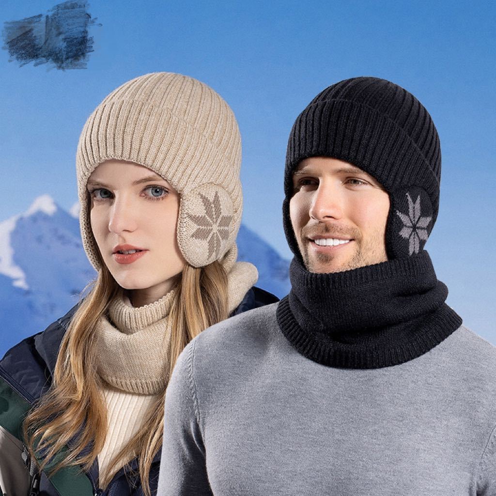 CHULLO + BUFANDA   (TELA ALGODON Y SPANDEX)