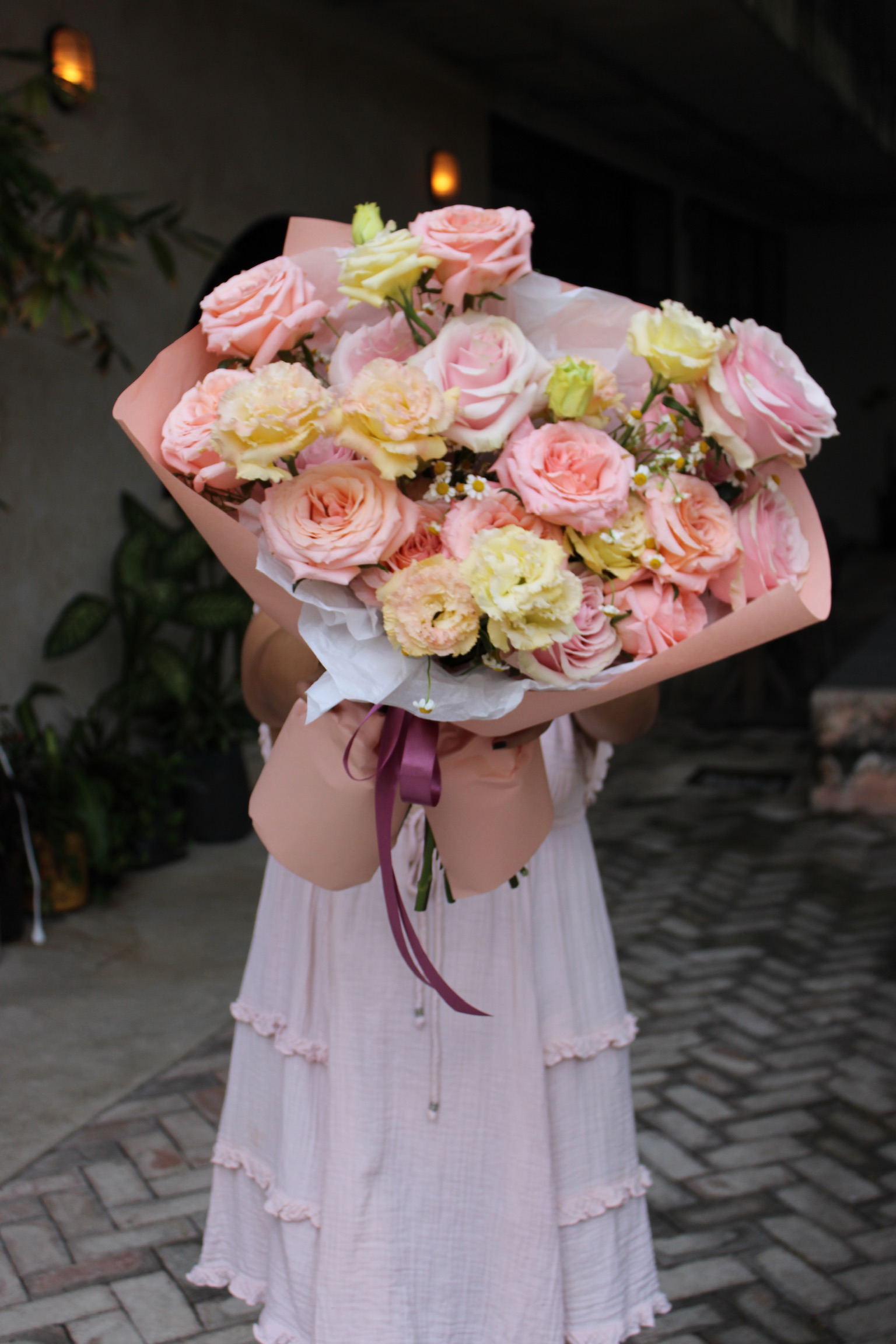 Bouquet Peachy Baby