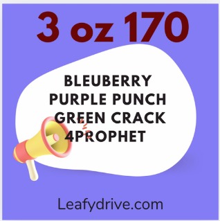 Assorted Premium Cannabis Strains – 3 oz