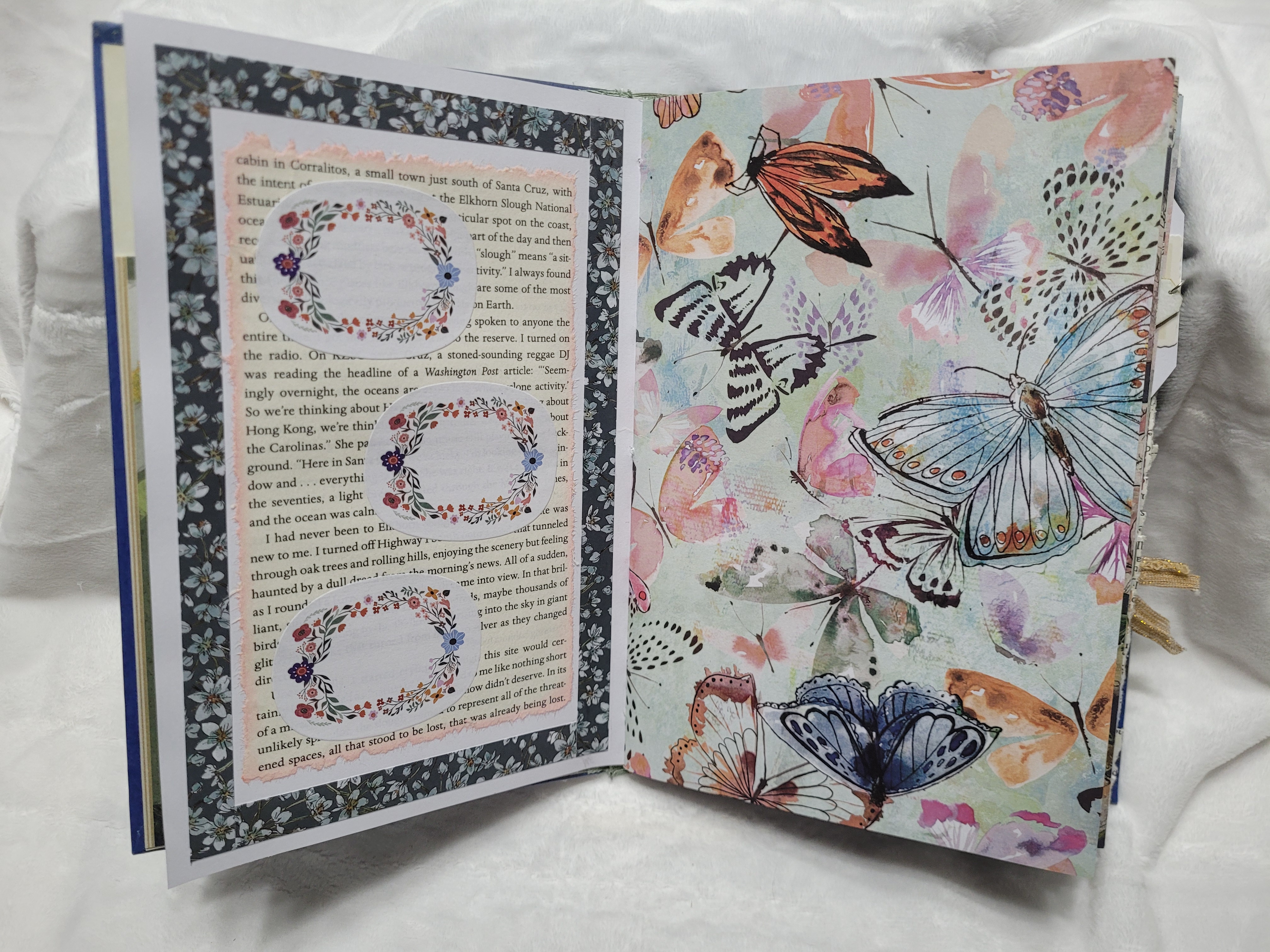 Floral Book Journal