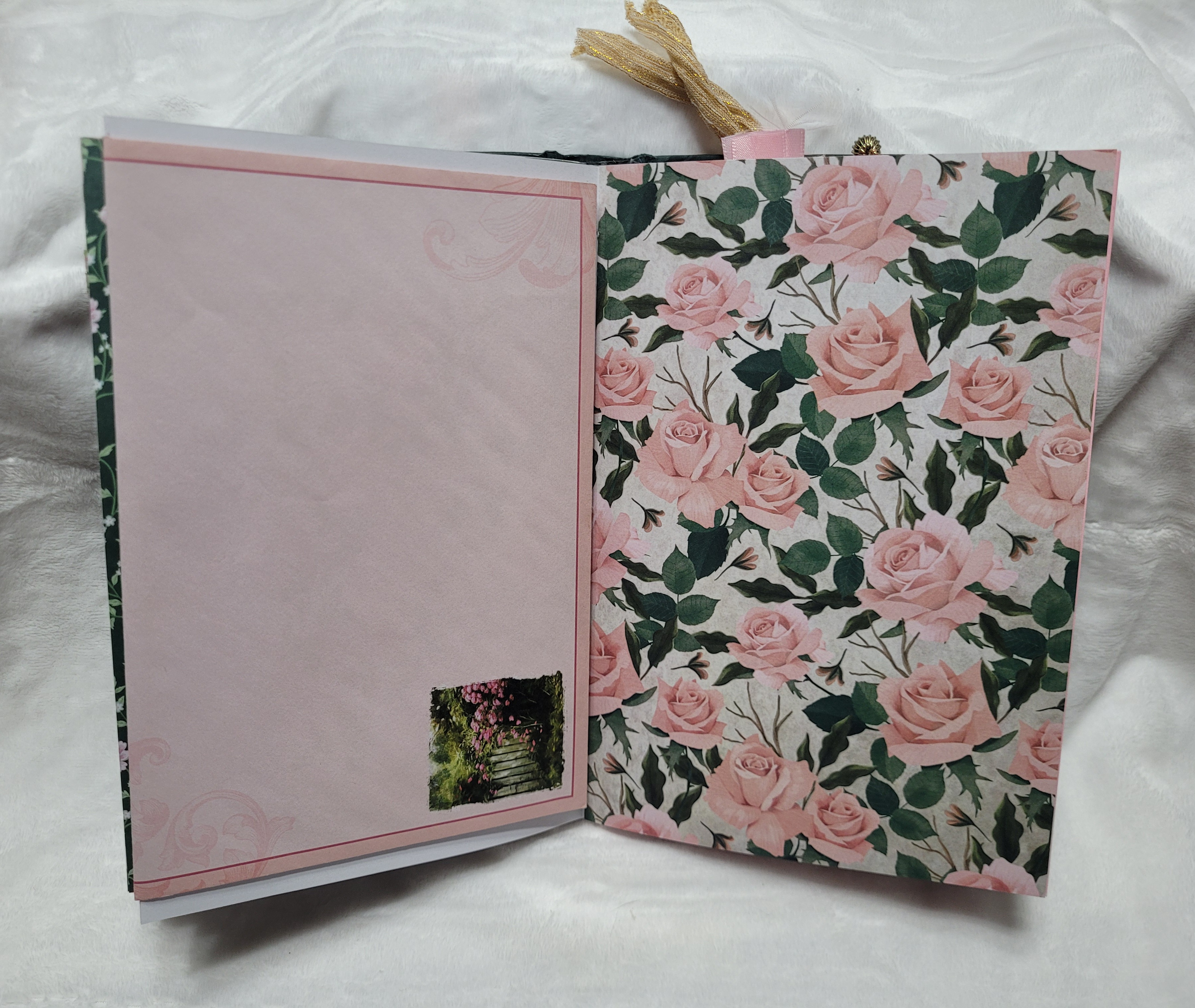 Emerald Rose Book Journal