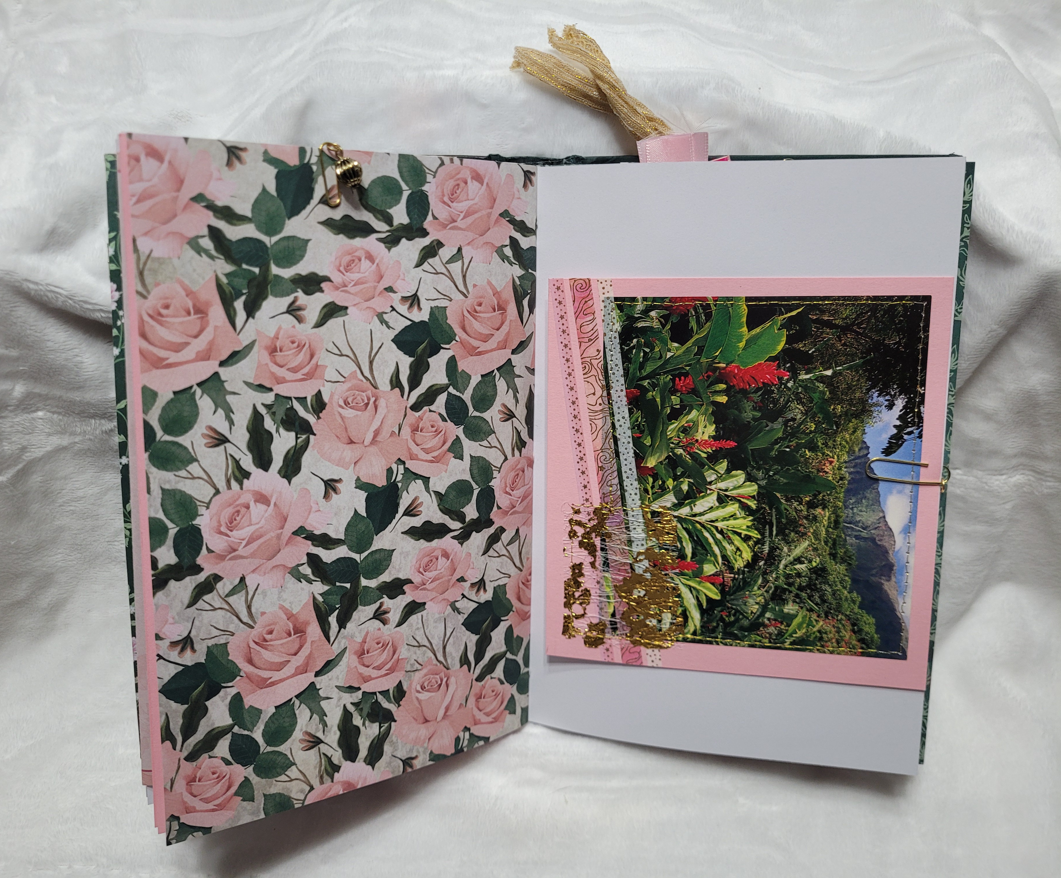 Emerald Rose Book Journal