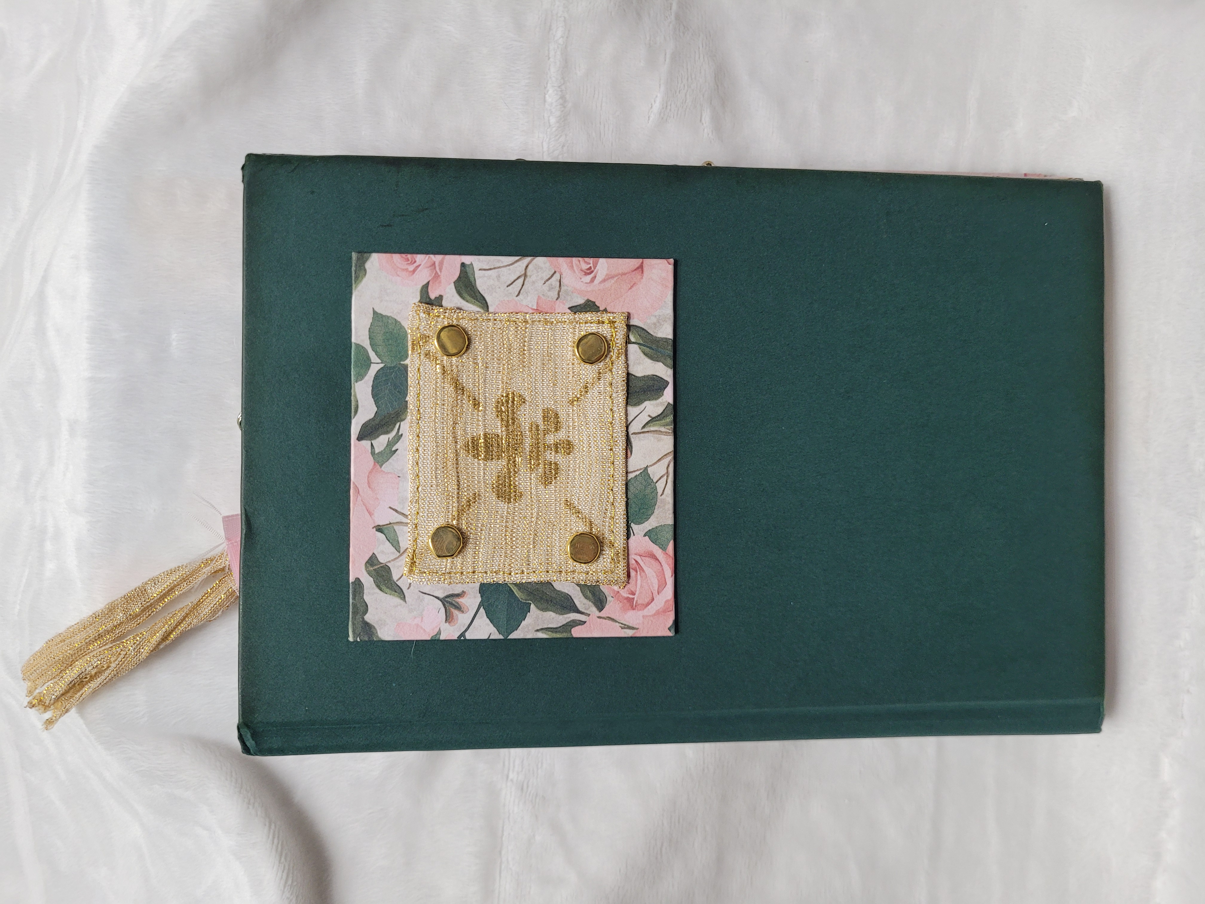 Emerald Rose Book Journal