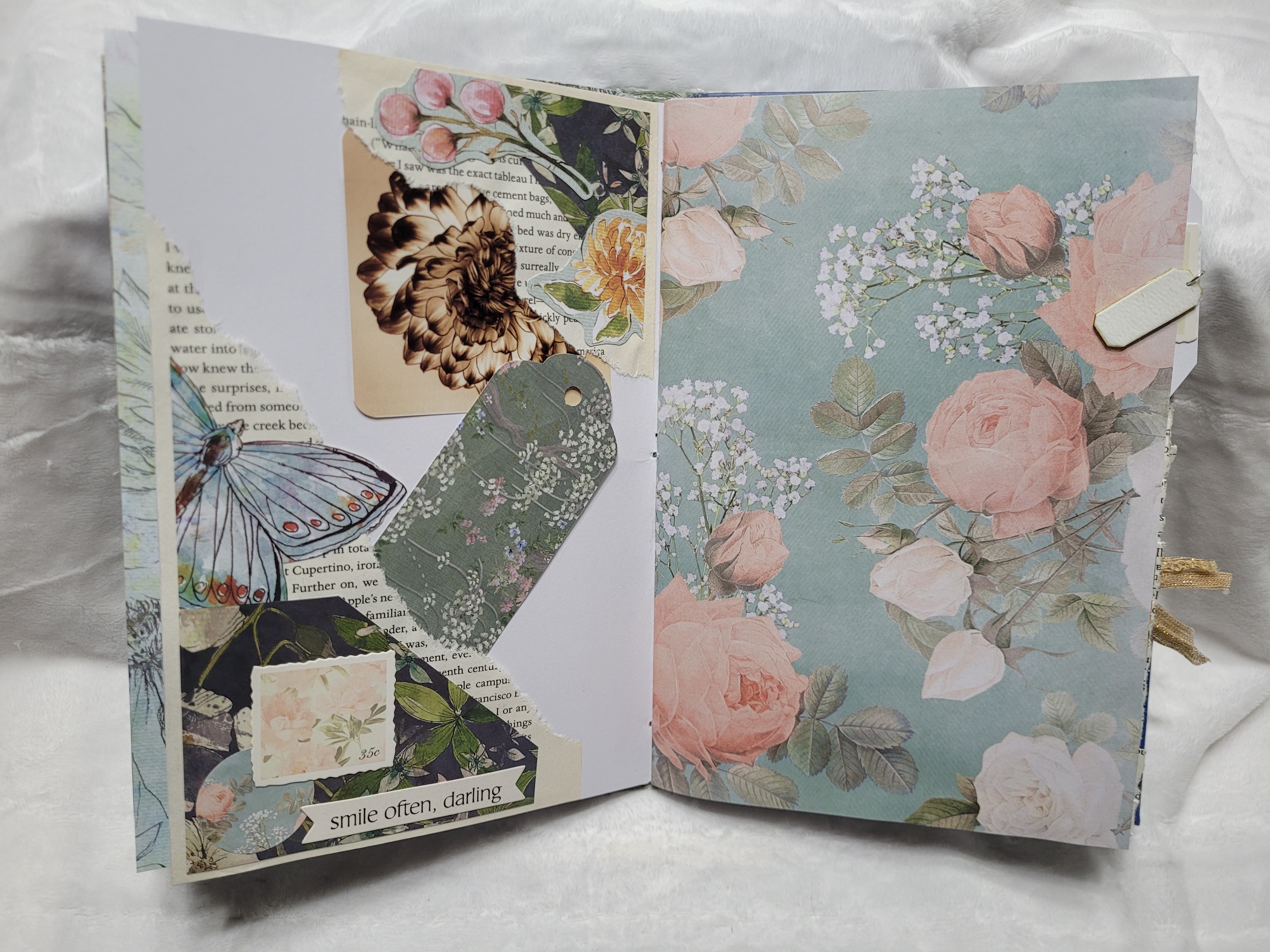 Floral Book Journal