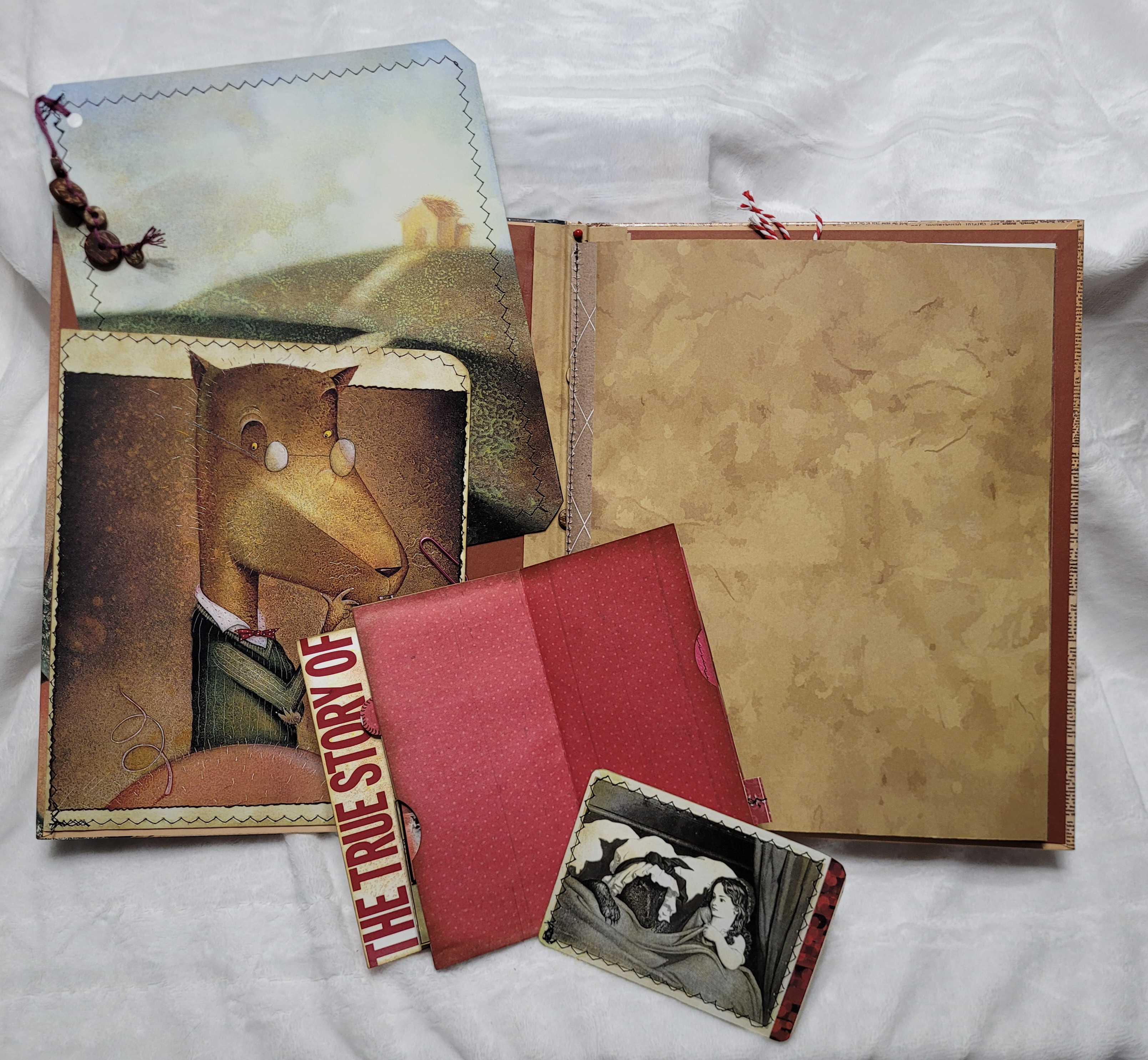 Big Bad Wolf Padfolio
