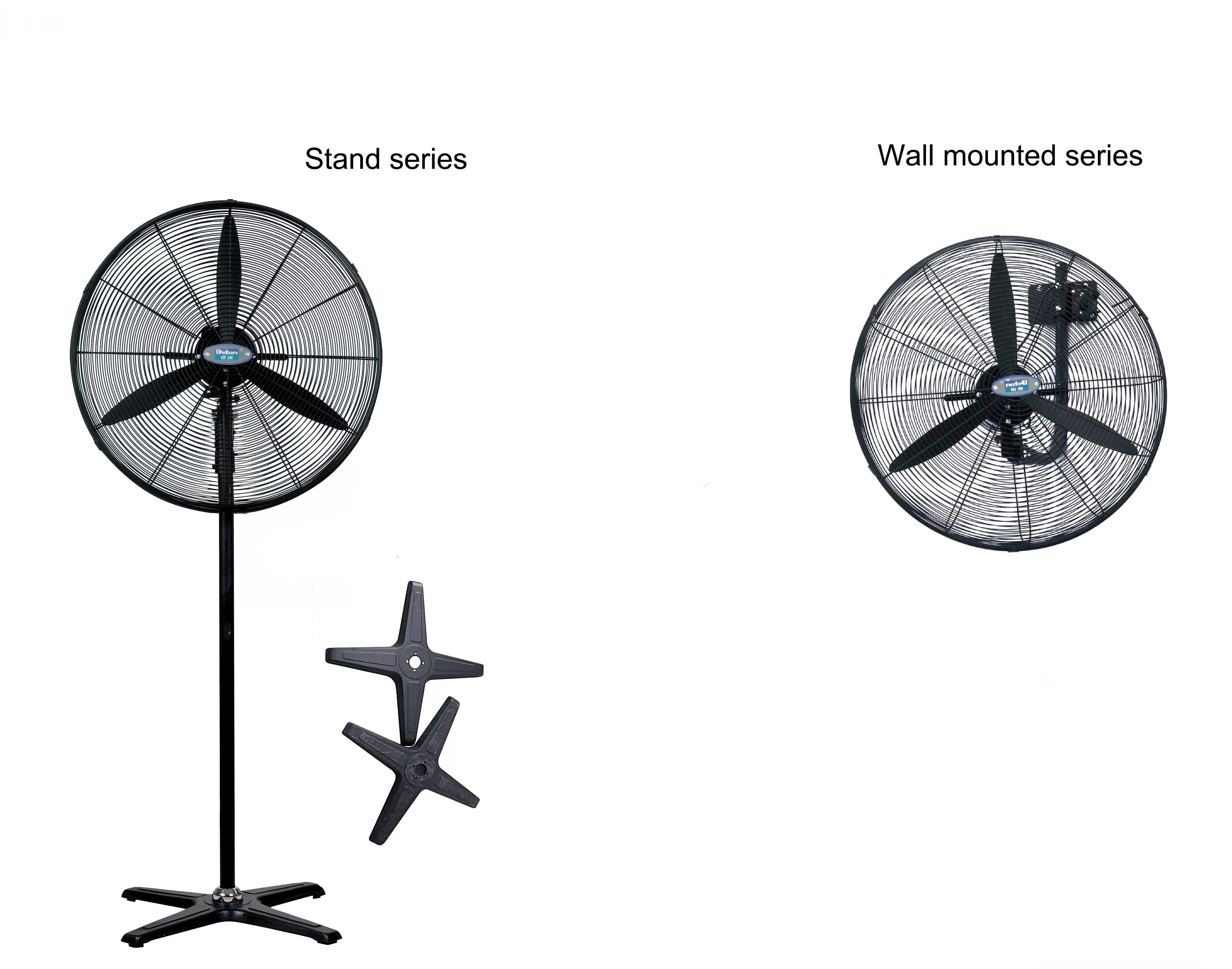 Powerful Industrial DFP Series Stand & Wall Fan