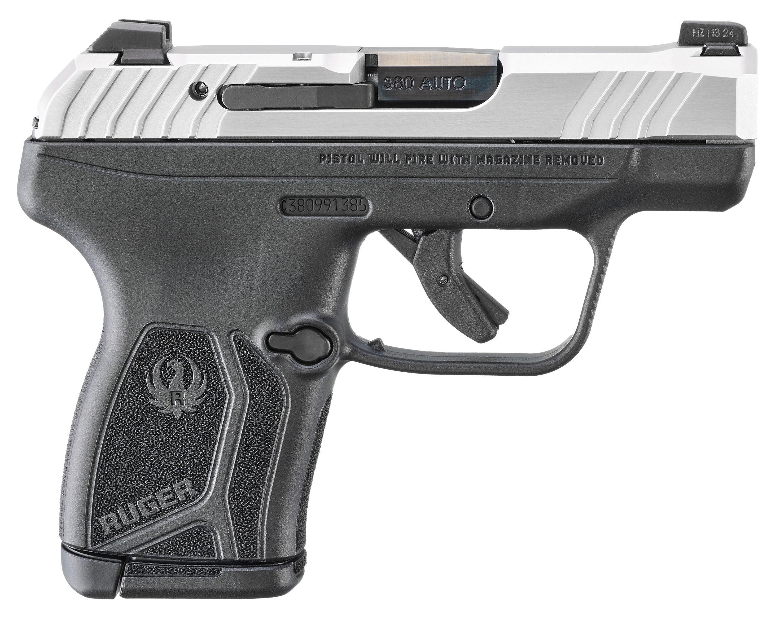 Ruger 13749 LCP Max Compact Frame 380 ACP 10+1 2.80"