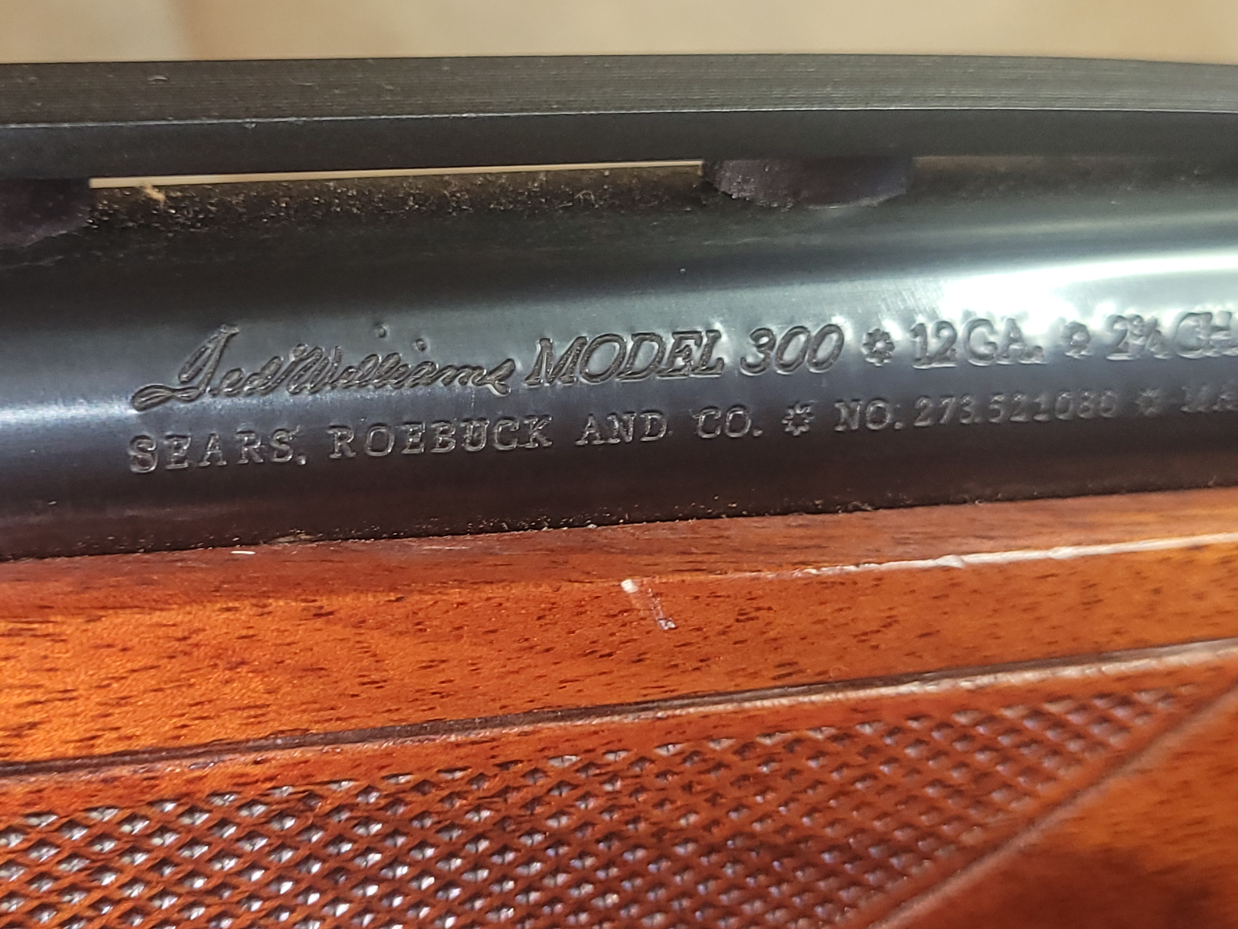 TED WILLIAMS MODEL 300 12GA 