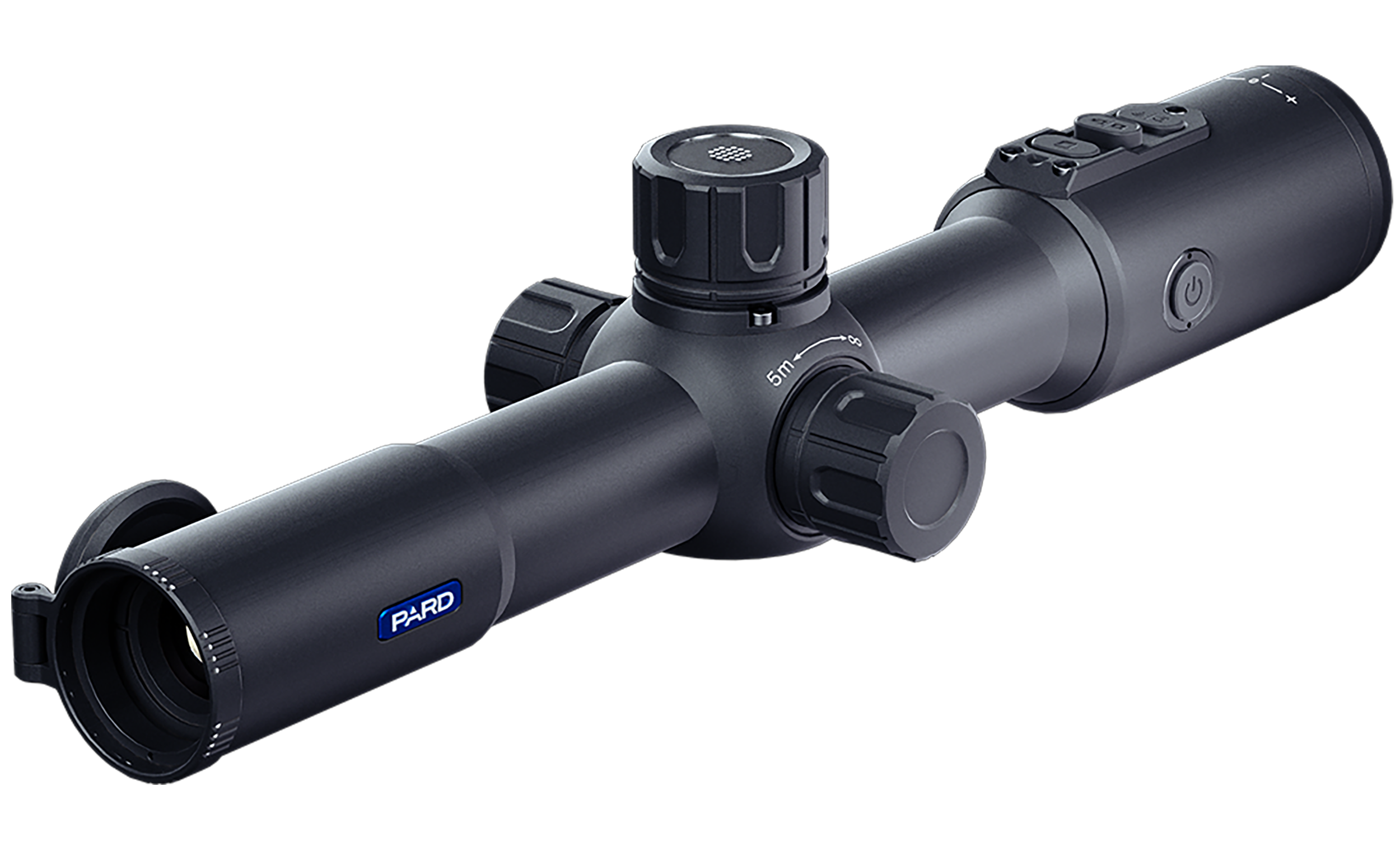 PARD PA2Q-25 Pantera 256 Q Thermal Black 3.6x25mm, Multiple Reticle,Digital 2x/4x/6x/8x Zoom