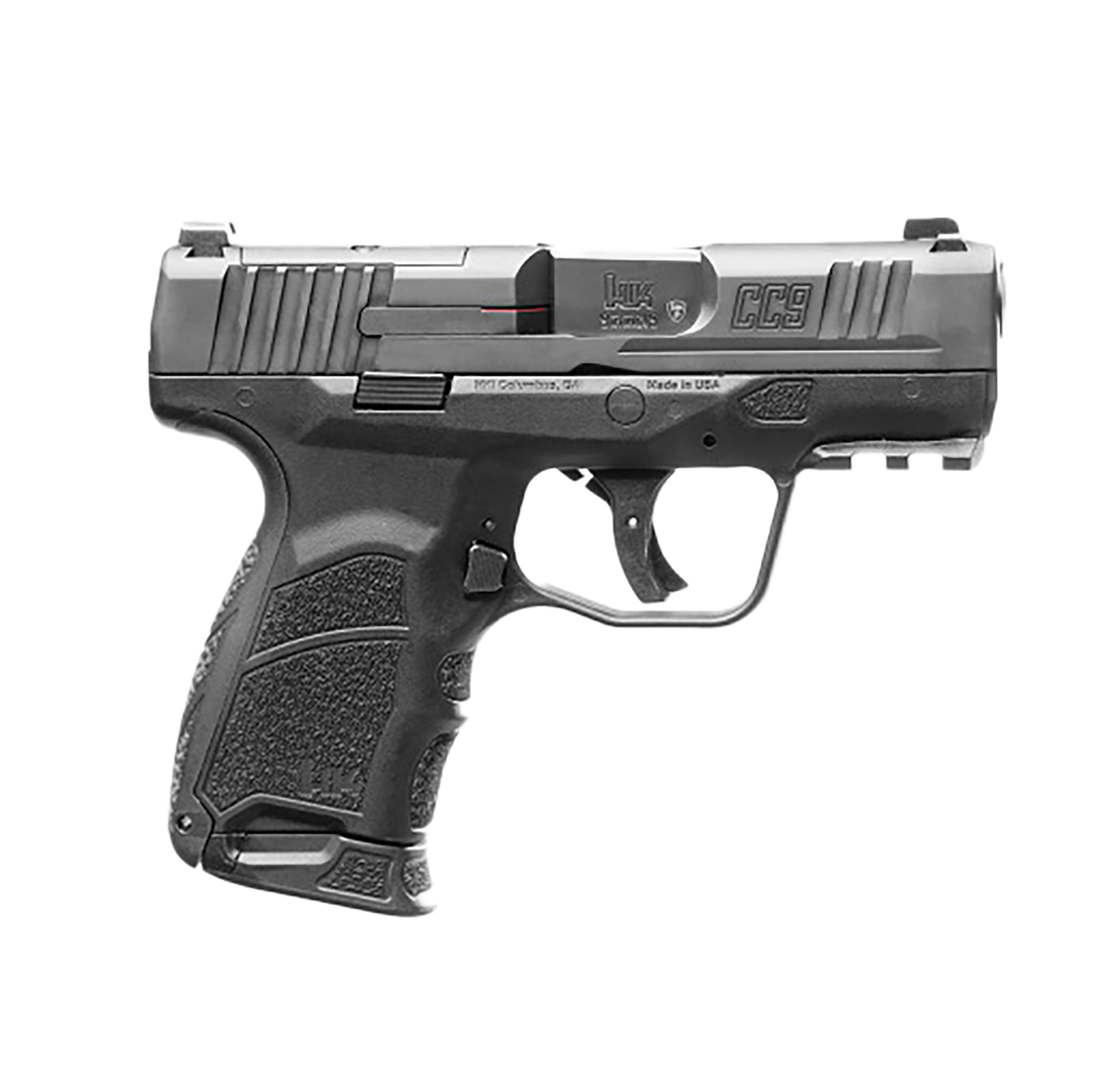 HK CC9 Micro Compact 9mm Luger 10+1/12+1 3.32"