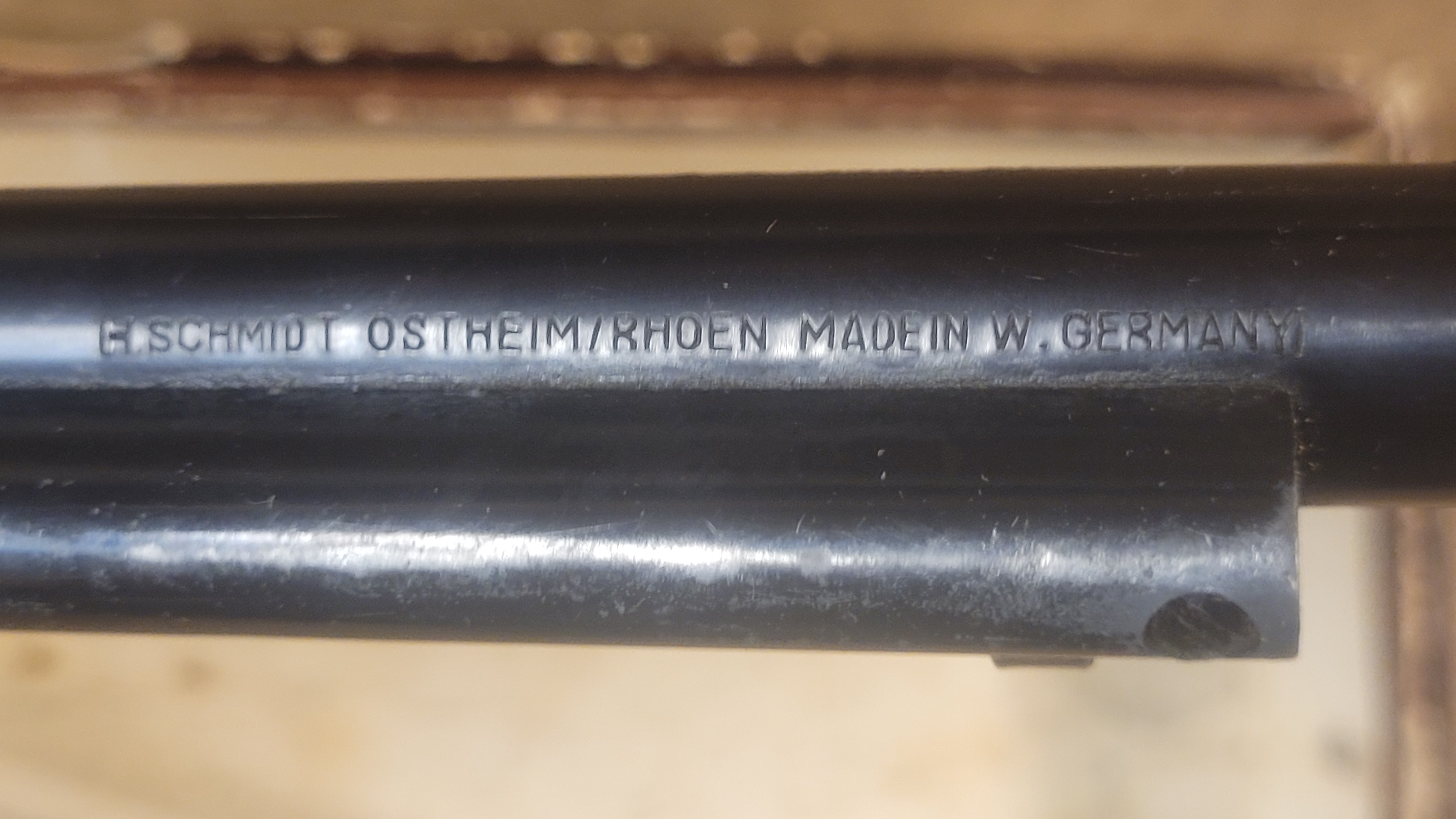 SCHMIDT RHOEN GERMANY 21S REV 22 LR / 22 WMR
