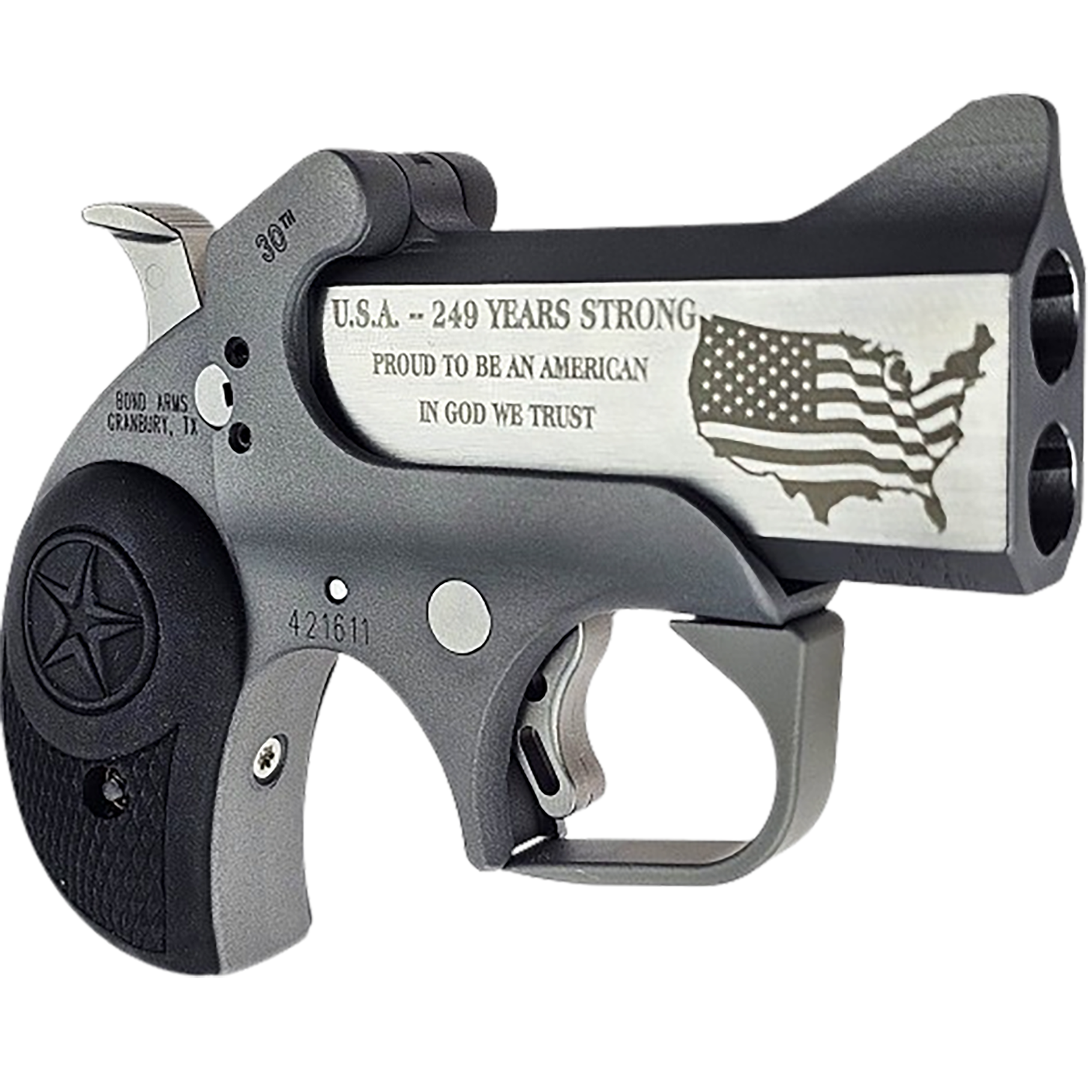 Bond Arms 30th Anniversary Rough Series 45 Colt/410 Gauge 2 Shot 3"