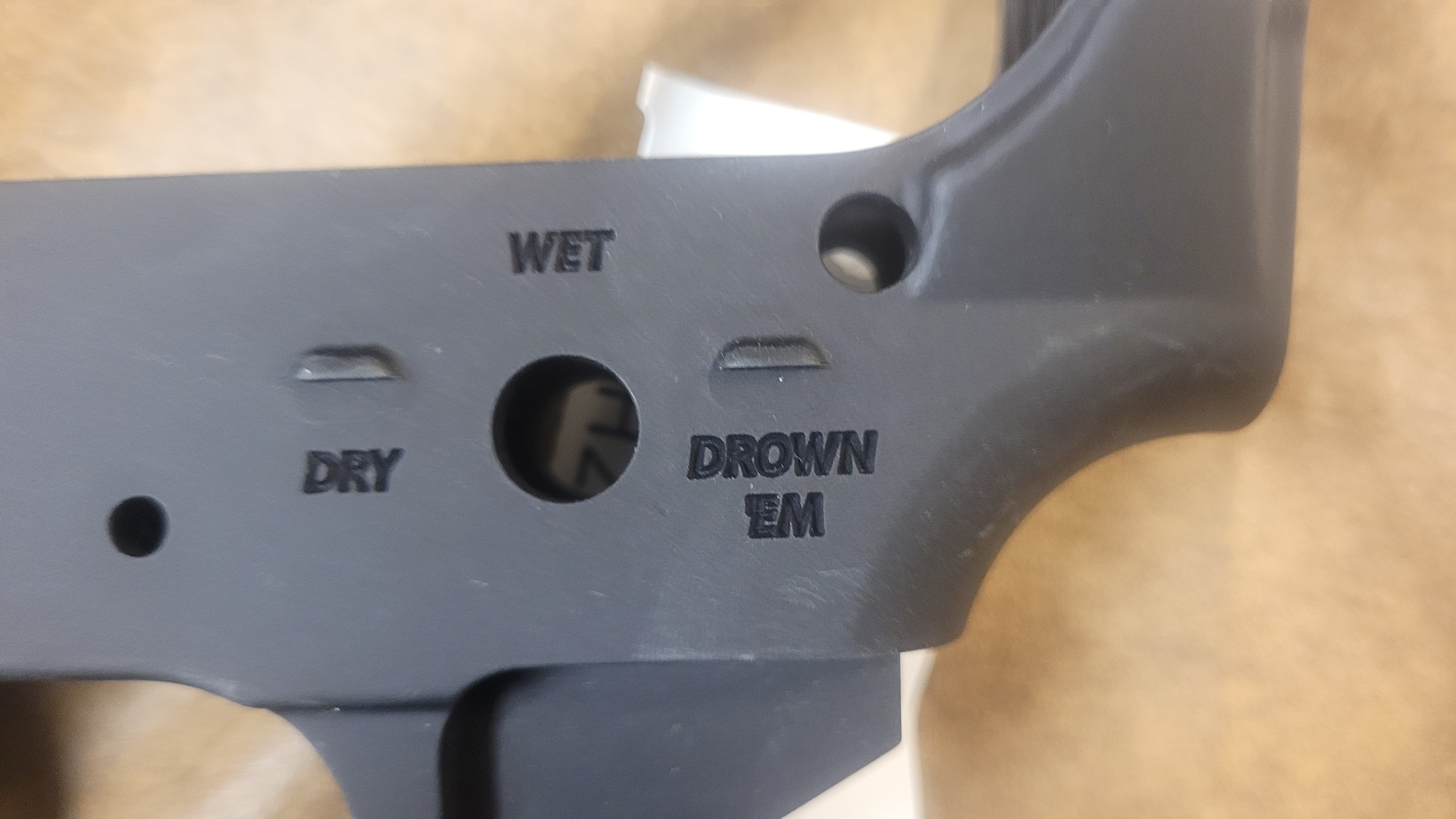 Spikes Water Boarding Instructor Stripped Lower Receiver